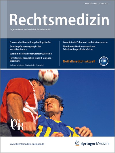 Rechtsmedizin 3/2012