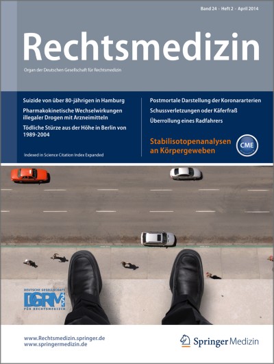 Rechtsmedizin 2/2014