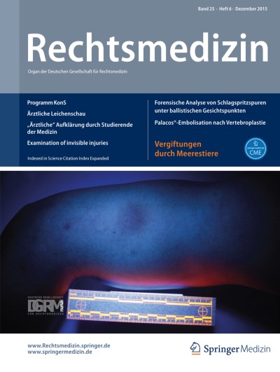Rechtsmedizin 6/2015