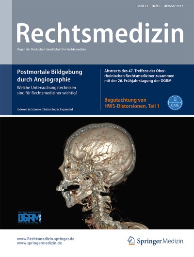 Rechtsmedizin 5/2017