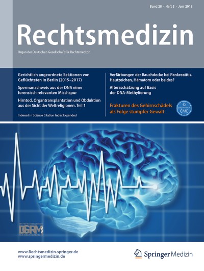 Rechtsmedizin 3/2018