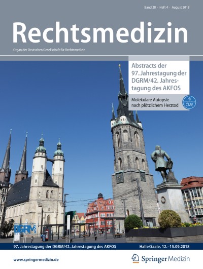 Rechtsmedizin 4/2018