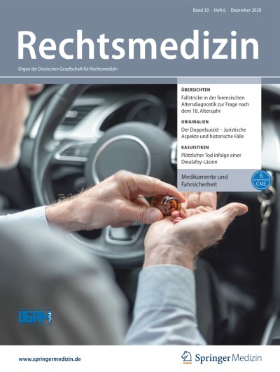Rechtsmedizin 6/2020