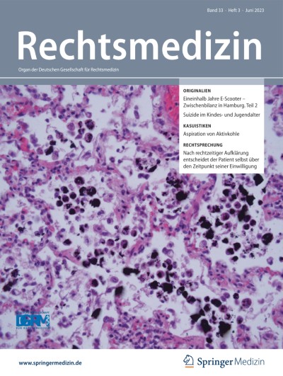 Rechtsmedizin 3/2023