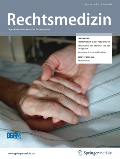 Rechtsmedizin 1/2024