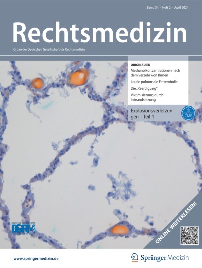 Rechtsmedizin 2/2024