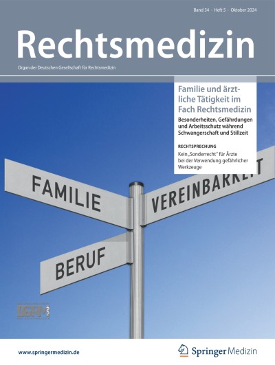 Rechtsmedizin 5/2024