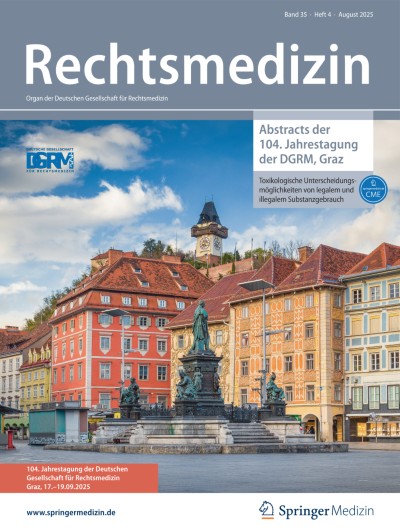 Toxikologische Unterscheidungsmöglichkeiten von legalem und illegalem Substanzgebrauch
