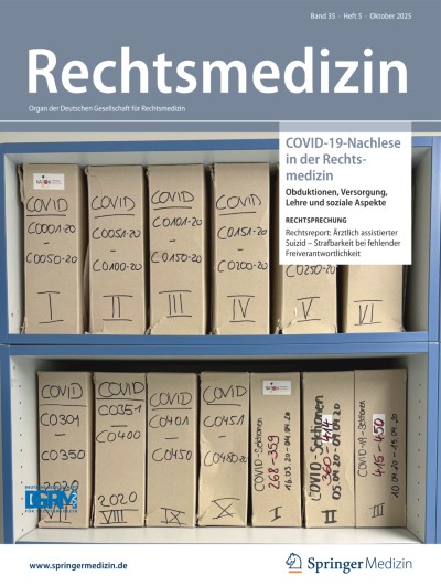 Krematoriumsleichenschau: eine rechtsmedizinische Betrachtung im Kontext der COVID-19-Pandemie