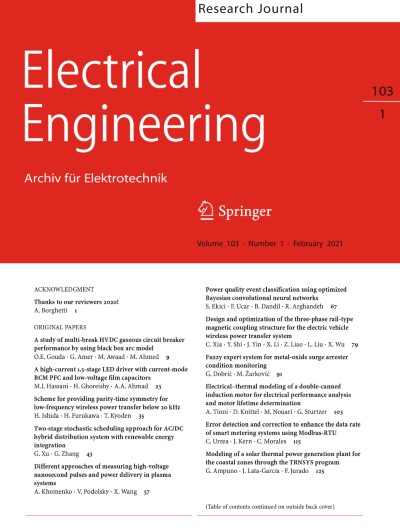 Link to Journal Electrical Engineering