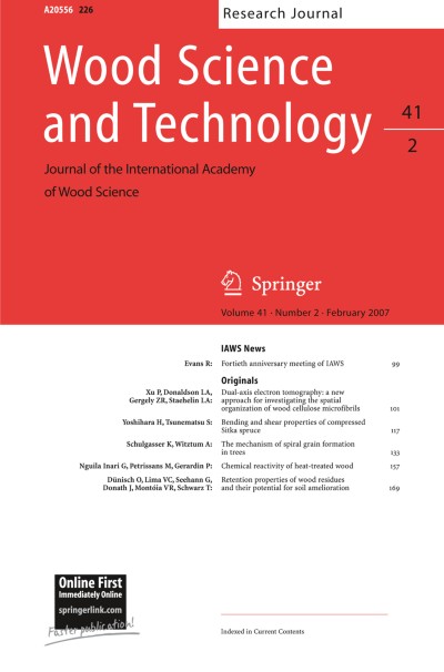 Wood Science and Technology 2/2007