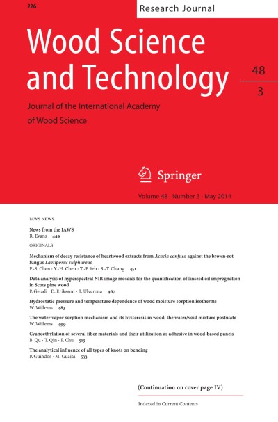 Wood Science and Technology 3/2014