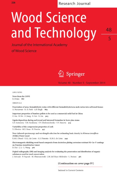 Wood Science and Technology 5/2014