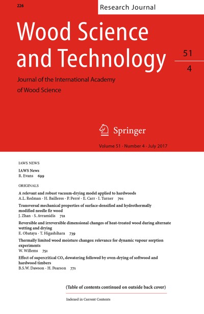 Wood Science and Technology 4/2017