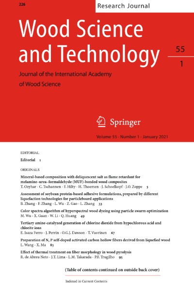 Wood Science and Technology 1/2021