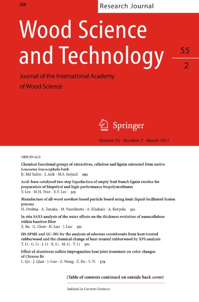 Wood Science and Technology 2/2021