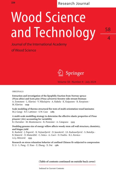 Wood Science and Technology 4/2024