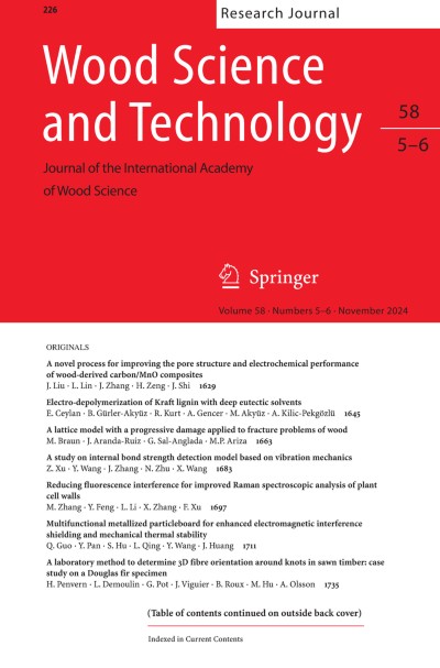 Wood Science and Technology 5-6/2024