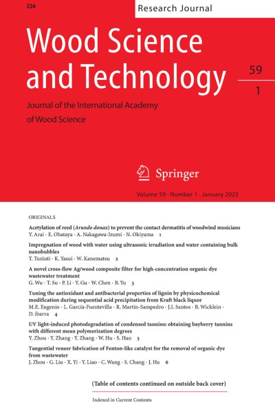 Wood Science and Technology 1/2025