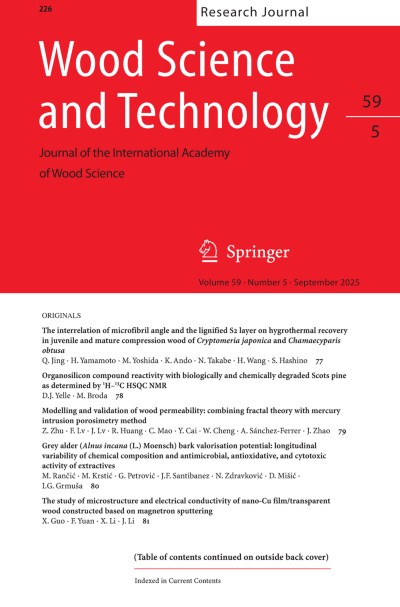 Wood Science and Technology 5/2025