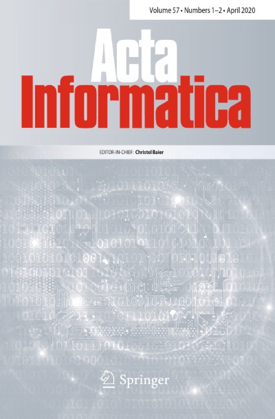 Acta Informatica 1-2/2020