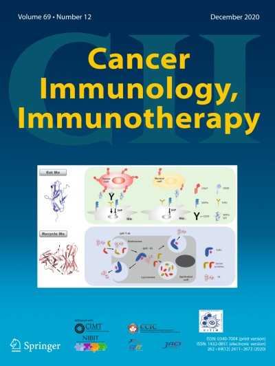 Cancer Immunology, Immunotherapy 12/2020