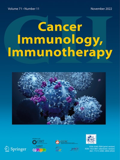 Cancer Immunology, Immunotherapy 11/2022