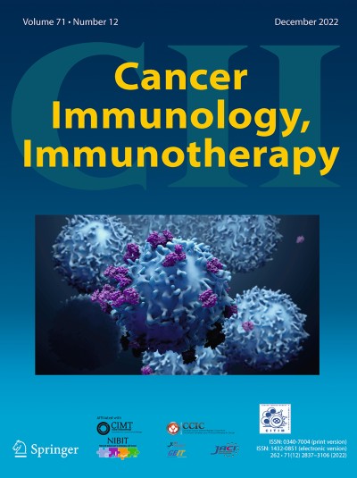 Cancer Immunology, Immunotherapy 12/2022