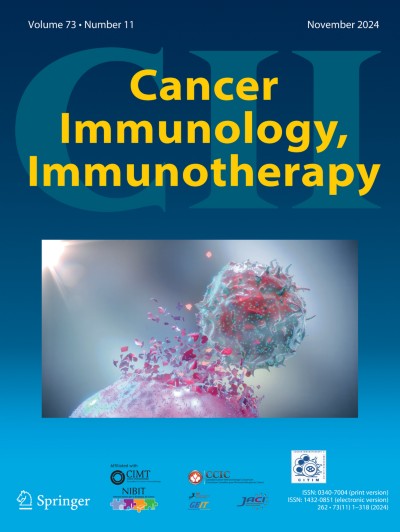 Link to Journal Cancer Immunology, Immunotherapy