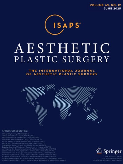【裁断済み】Aesthetic Plastic Surgery Aesthetic Plastic Surgery 12/2025 | springermedizin.de