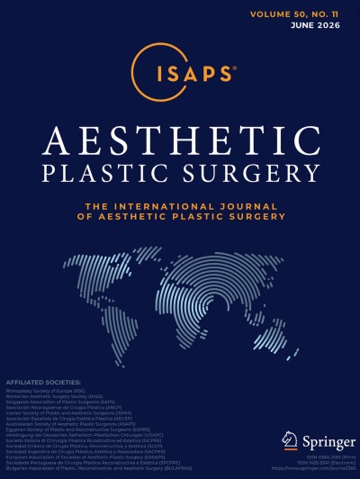 Aesthetic Plastic Surgery 18/2026 | springermedicine.com
