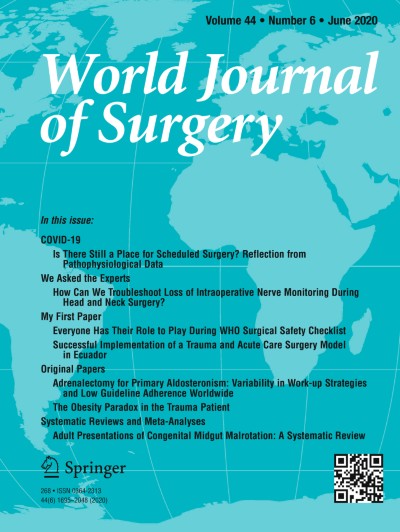 World Journal of Surgery 6/2020