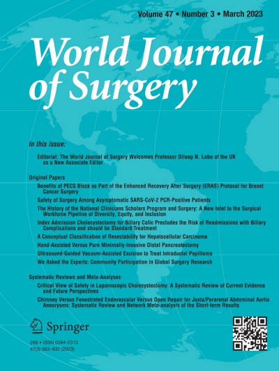 World Journal of Surgery 3/2023