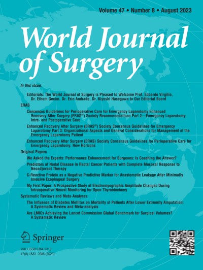 World Journal of Surgery 8/2023