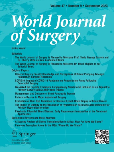 World Journal of Surgery 9/2023