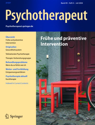 Psychotherapeut 4/2004