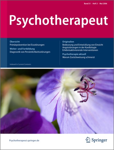 Psychotherapeut 3/2006