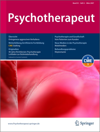 Psychotherapeut 2/2007
