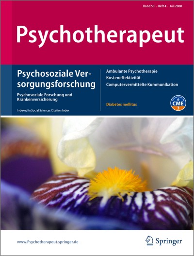 Psychotherapeut 4/2008