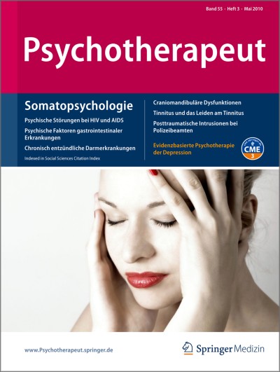 Psychotherapeut 3/2010