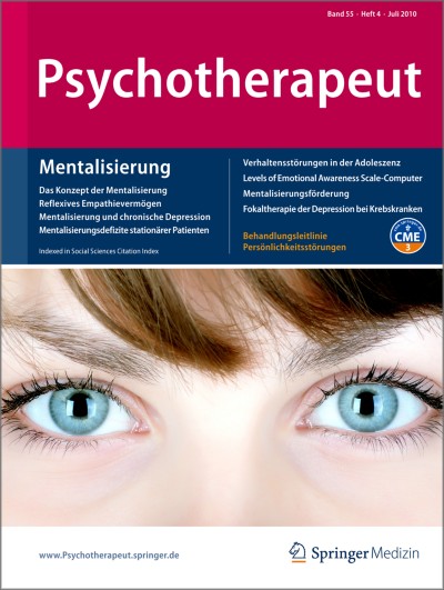 Psychotherapeut 4/2010
