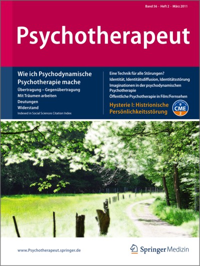 Psychotherapeut 2/2011