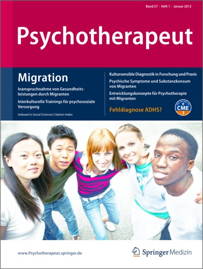 Psychotherapeut 1/2012