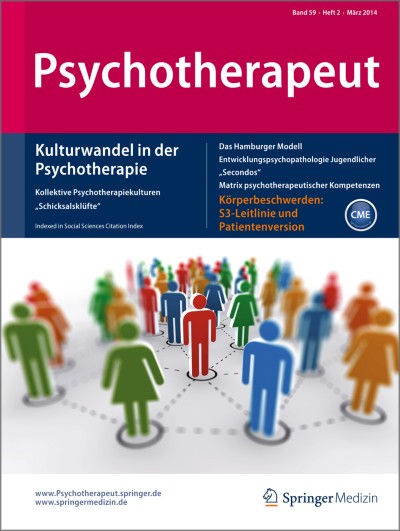 Psychotherapeut 2/2014