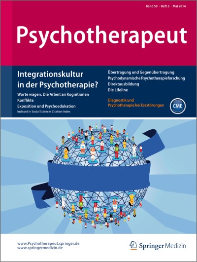 Psychotherapeut 3/2014