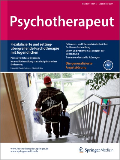 Psychotherapeut 5/2014