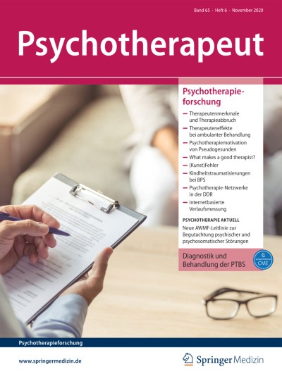 Psychotherapeut 6/2020