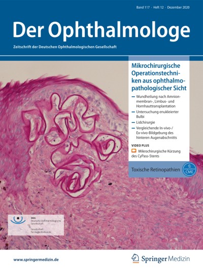 Link zu Zeitschrift Die Ophthalmologie