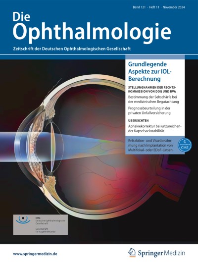 Die Ophthalmologie 11/2024