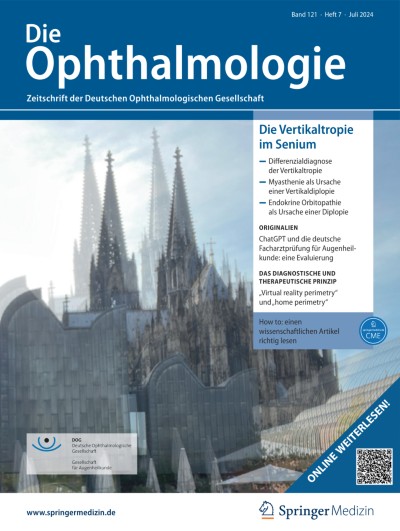 Link zu Zeitschrift Die Ophthalmologie